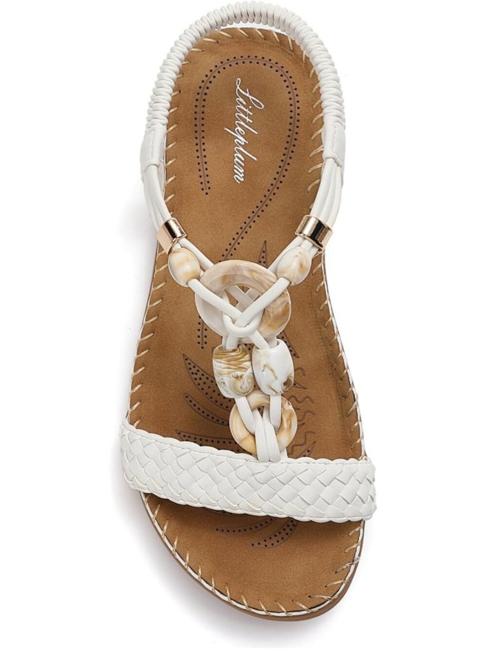 Bohemian Braided Flat Sandals with Arch Support | Comfortable Summer Beach Shoes